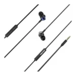 Proton Metallica wired in ear metal earphone with mic