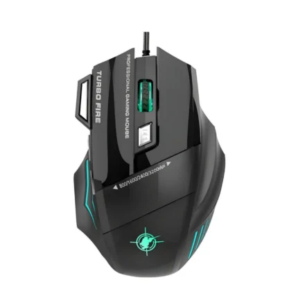 ms 7 gaming mouse rgb wired usb 3200 dpi