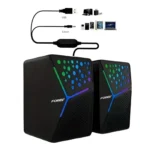 Jedel S554 RGB wired USB gaming speaker 2.0 channel