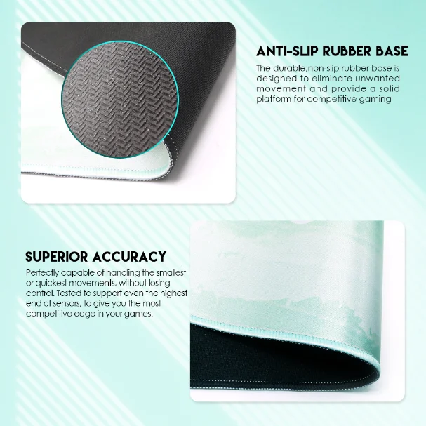 Fantech MP904 Mint Edition XXL Gaming Mousepad 900x400mm Waterproof Anti Slip