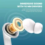 Fantech Wave TW15 earbuds Bluetooth 5.4 wireless earbuds black