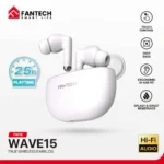 Fantech Wave TW15 earbuds Bluetooth 5.4 wireless earbuds black