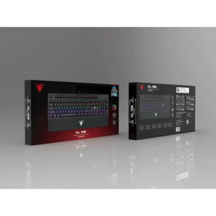Jedel KL122 transparent RGB mechanical keyboard 100 keys wired