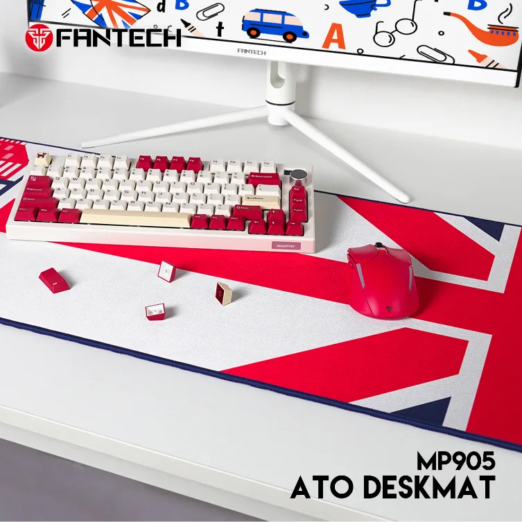 Fantech MP905 London Tour desk mat gaming mouse pad 900x400 waterproof anti slip