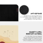 Fantech MP905 Royal Prince desk mat gaming mouse pad 900x400 anti slip waterproof