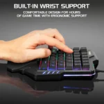 Single handed RGB gaming keyboard 35 keys one hand gaming keypad
