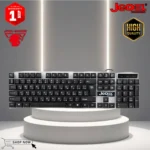 Jedel K500 RGB gaming keyboard with rainbow backlight