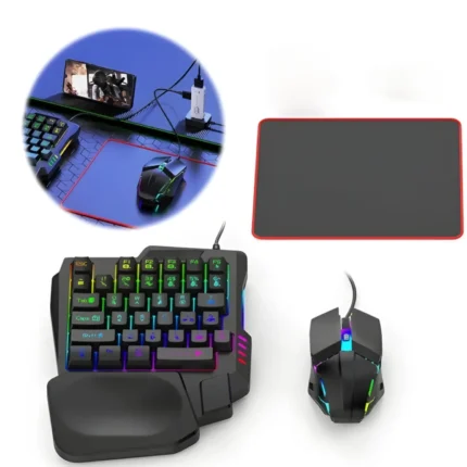 MIX SE 5 in 1 RGB gaming combo keyboard mouse headset mouse pad set