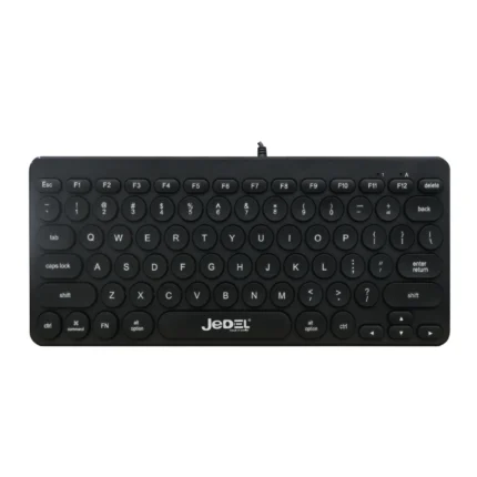 Jedel K1000 ultra slim mini wired USB keyboard with compact design