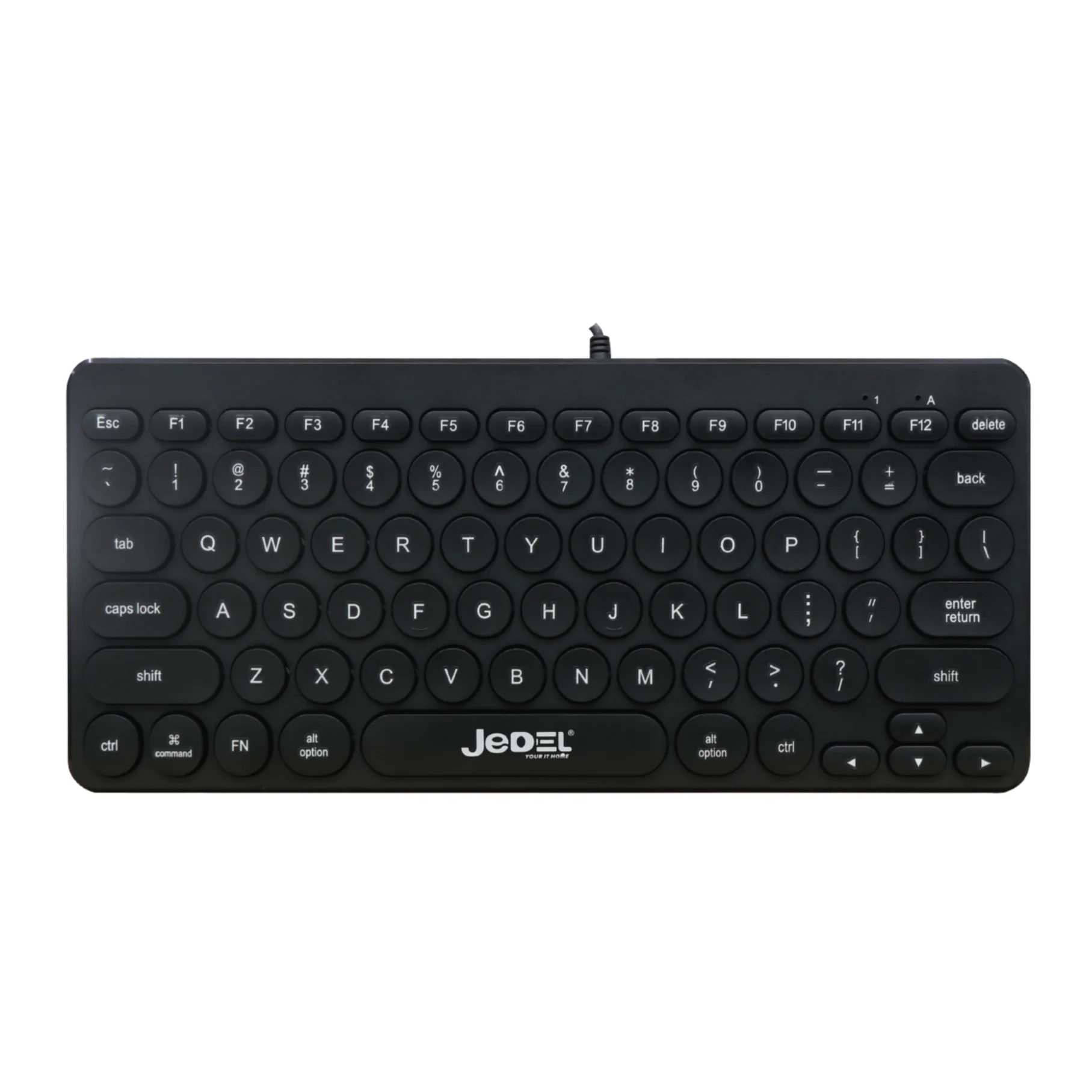 Jedel K1000 Ultra Slim Mini Keyboard Jedel K1000 ultra slim mini wired USB keyboard with compact design