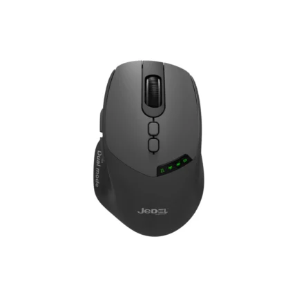 Jedel WD155 7D dual‑mode wireless rechargeable mouse with LED lighting