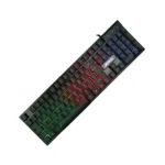 JEDEL K500+ RGB gaming keyboard with colorful backlight
