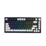 Jedel KL81 compact mechanical gaming keyboard with RGB lighting and hot-swappable switches