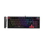 Jedel KL114 RGB mechanical gaming keyboard with 104 keys and rainbow lighting