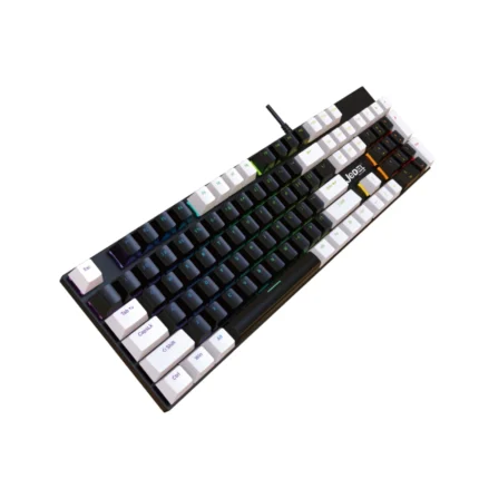 Jedel KL95D mechanical gaming keyboard with RGB lighting and blue switches