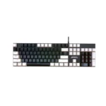 Jedel KL95D mechanical gaming keyboard with RGB lighting and blue switches