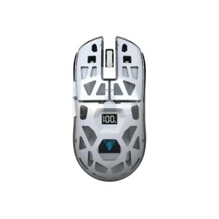 Jedel WD154 transparent RGB dual mode wireless gaming mouse