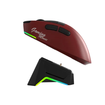 Jedel GWH 102 Lightweight Wireless Gaming Mouse with RGB Charging Dock