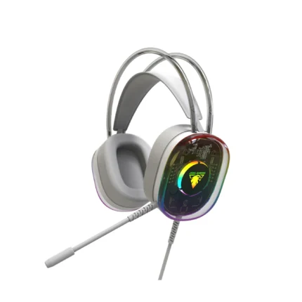 Jedel GH580 RGB wired gaming headphone with microphone and RGB lights