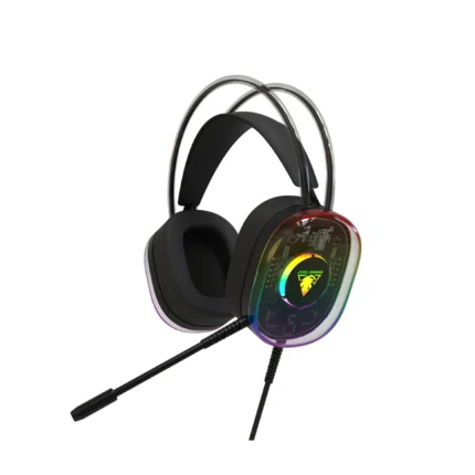 Jedel GH580 RGB wired gaming headphone with microphone and RGB lights
