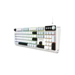 Jedel K511 RGB wired membrane gaming keyboard with rainbow backlight