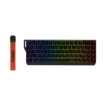 Jedel KL166 RGB magnetic switch wired mechanical gaming keyboard 68 keys