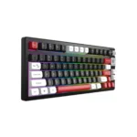 Jedel WKL82 tri mode RGB mechanical gaming keyboard 79 keys wireless bluetooth