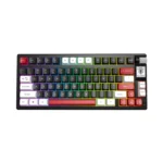 Jedel WKL82 tri mode RGB mechanical gaming keyboard 79 keys wireless bluetooth