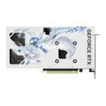 Manli Polar Fox RTX 5060 Ti OC White 16GB GDDR7 Twin Fan GPU with RGB and HDMI DisplayPort